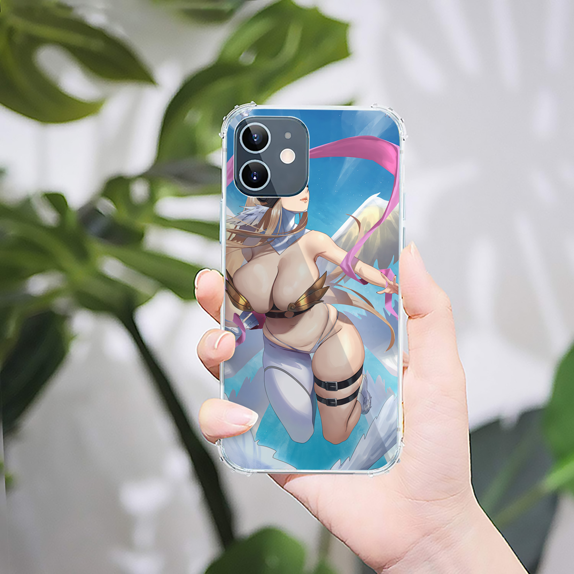 （画像用） Digimon デジタルモンスター/デジモン 【iPhone 12シリーズ対応】透明スマホケース（クリアソフトケース）